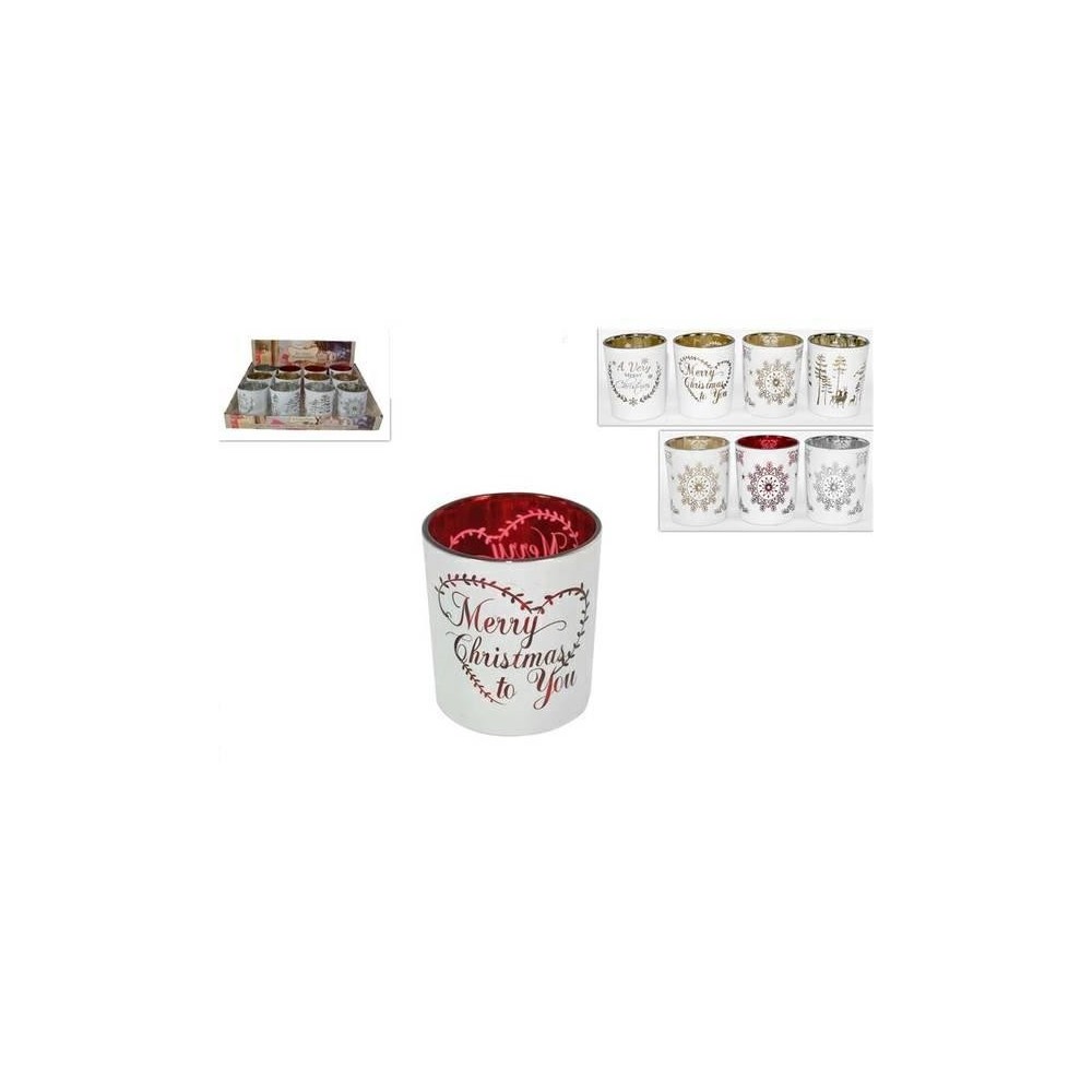 BICCHIERINO VETRO P-TEA LIGHT